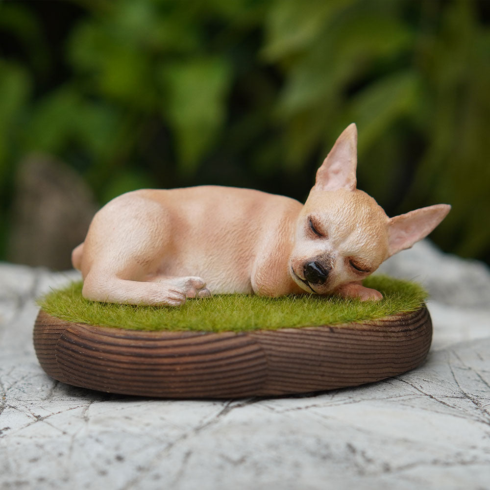 Sleepy Angel Pet Figurine