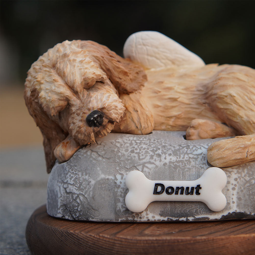 Sleepy Angel Pet Figurine