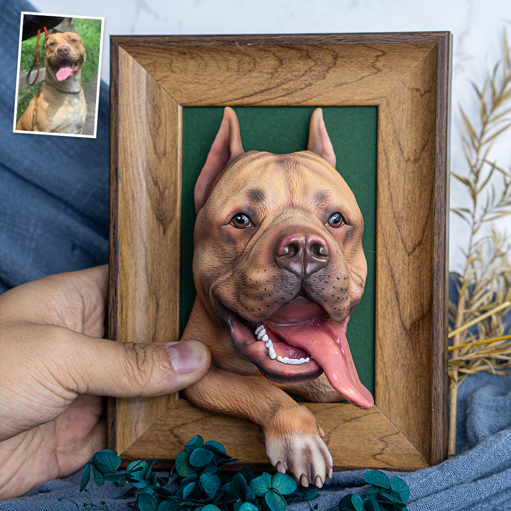 Custom 3D Pet Portrait