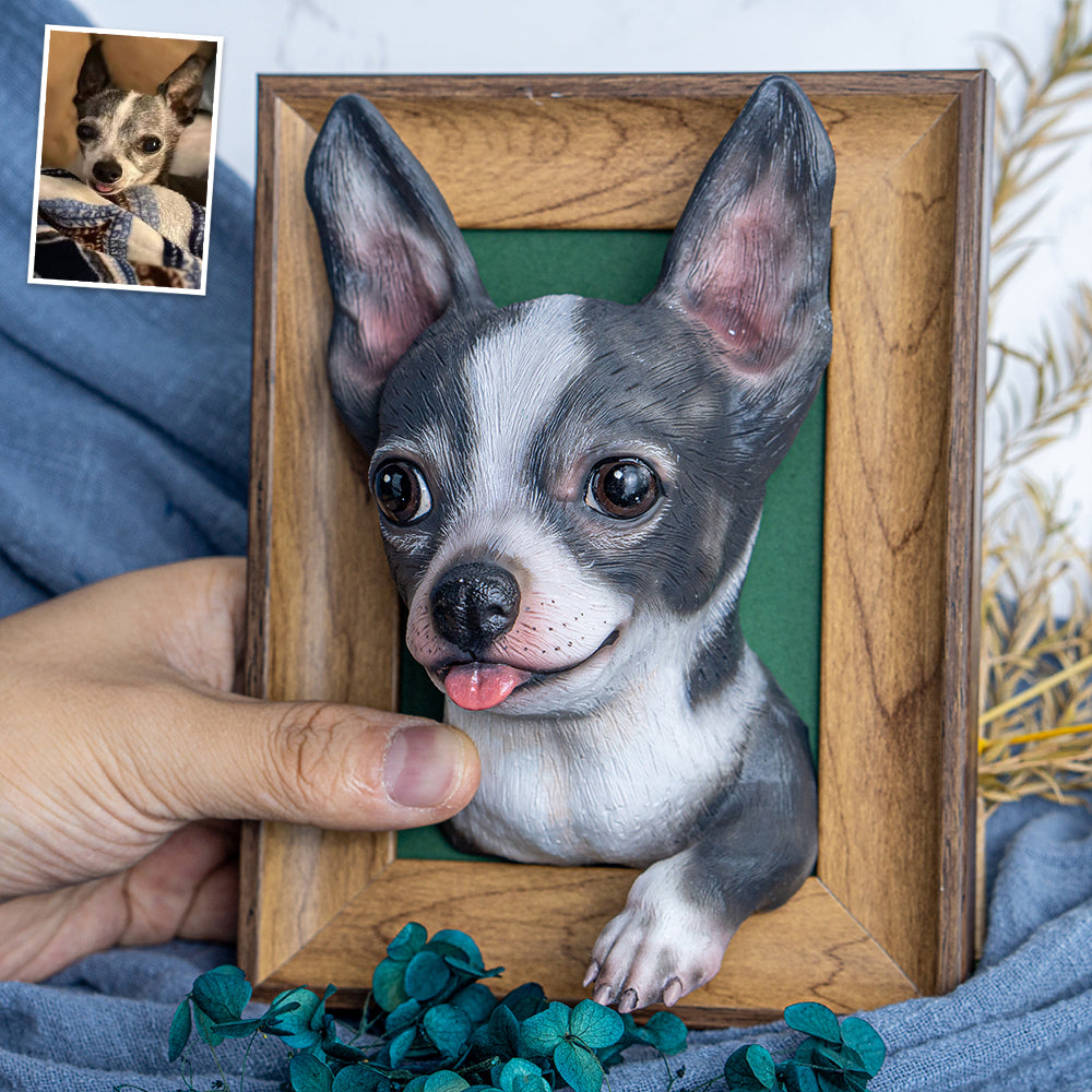 Custom 3D Pet Portrait