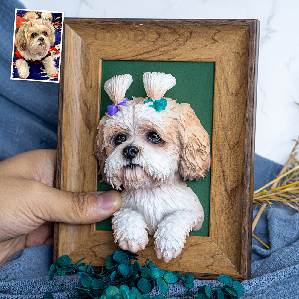 Custom 3D Pet Portrait