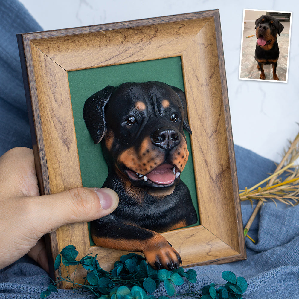 Custom 3D Pet Portrait