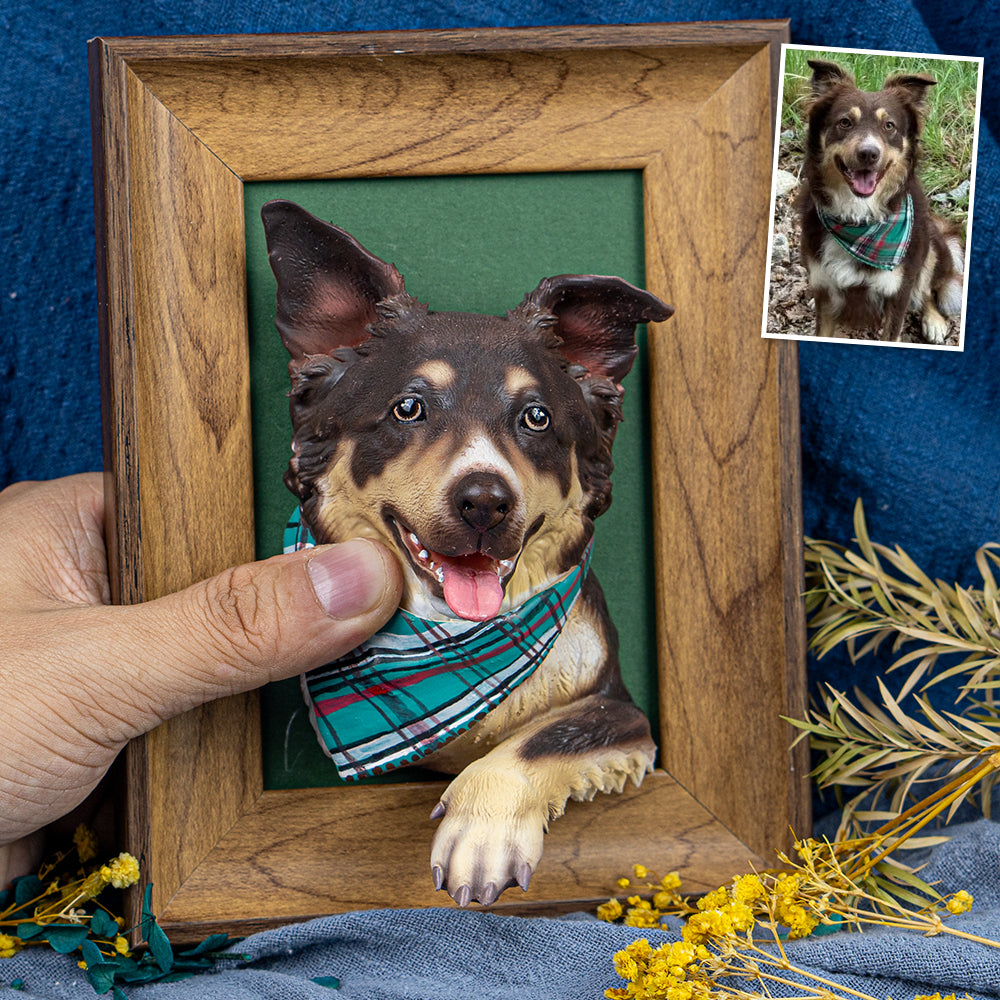 Custom 3D Pet Portrait